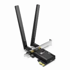 Tarjeta De Red Pci-e Tp-link Archer Tx55e Wi-fi 6, Bluetooth 5.2, 2402mbps, Bracket Bajo Perfil Dual Band